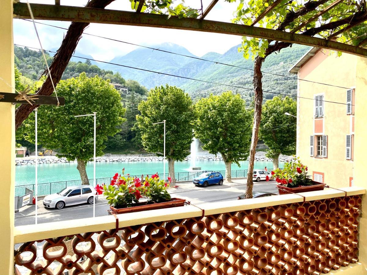 Appartement terrasse vue lac Breil-sur-Roya Extérieur photo