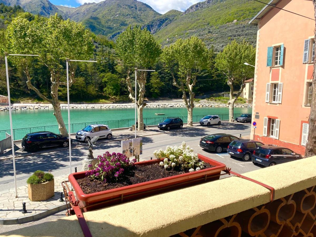 Appartement terrasse vue lac Breil-sur-Roya Extérieur photo