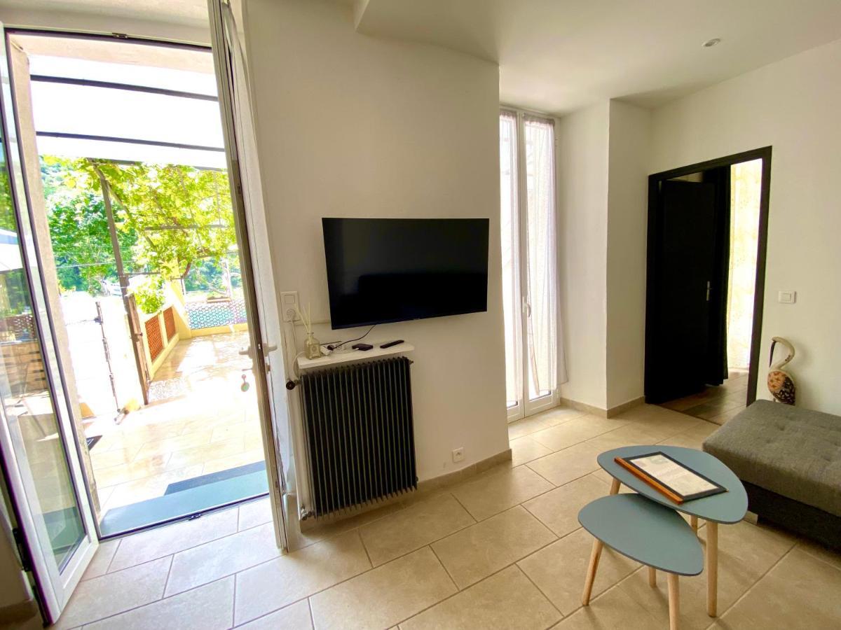 Appartement terrasse vue lac Breil-sur-Roya Extérieur photo